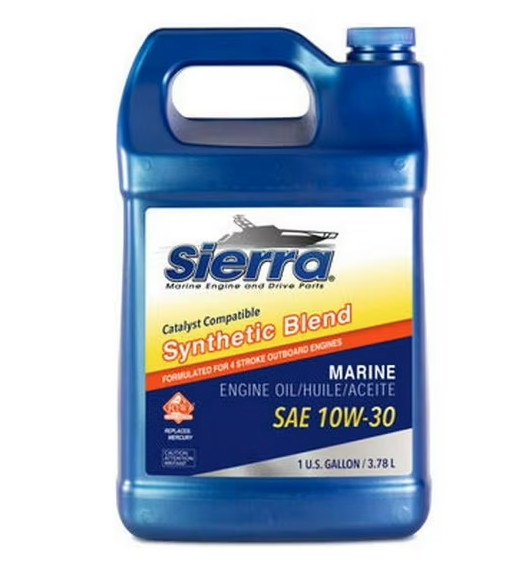 Sierra Marine 18-9421CAT-3 Oil SAE 10W-30 Semi-Synthetic 1 Gallon Jug Single