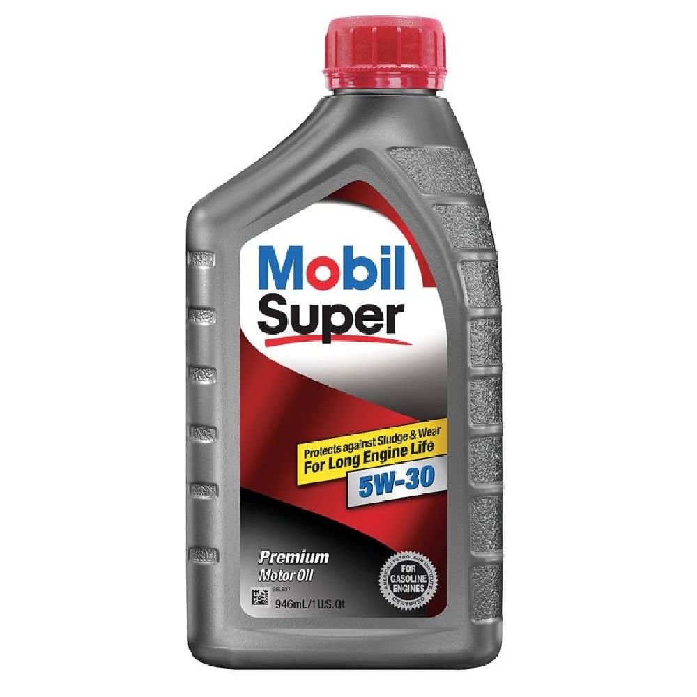 Mobil Super (120432-6PK) 5W-30 Motor Oil – 1 Quart, (Pack 1 Pack of 6