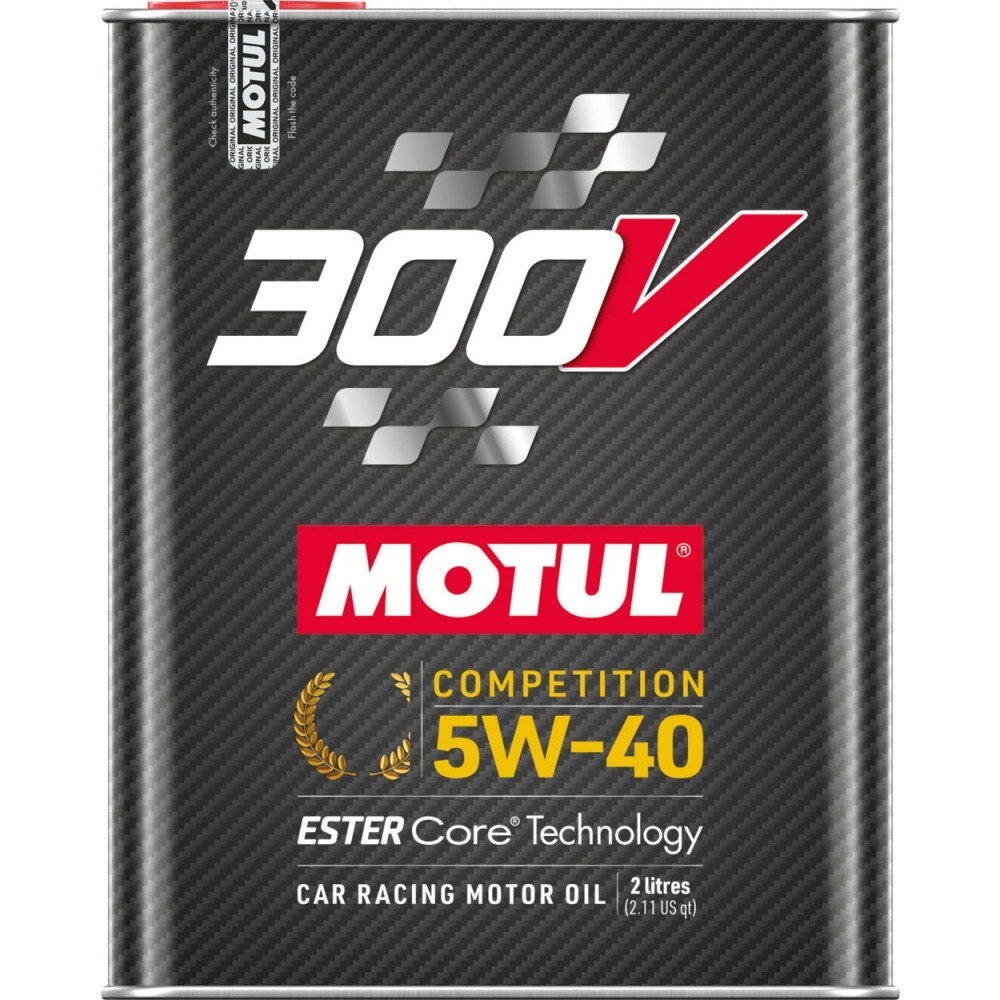 Motul 300V Power Engine Oil (5W40, 2 Liters) 110817