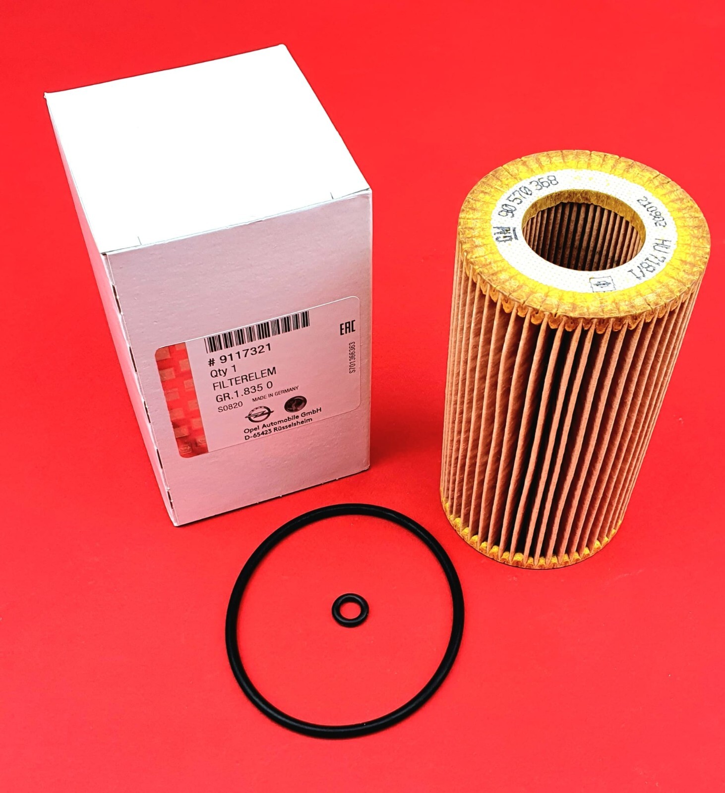 5x Original Vauxhall Oil Filter Astra, Vectra, Omega Frontera – 2.0 2.2 Dti –