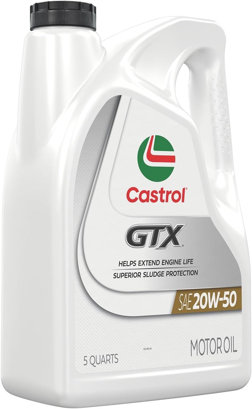 GTX 20W-50 Conventional Motor Oil, 5 Quarts
