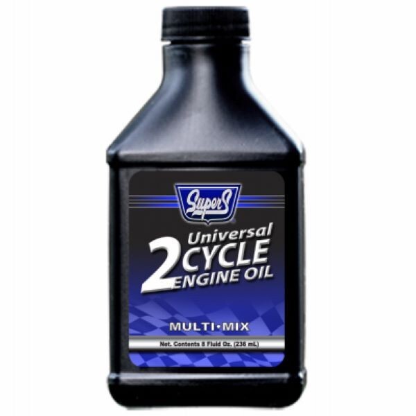 Smitty’s Super S SUS 18 8 oz Bottle of Blue Universal 2-Cycle Engine Oil