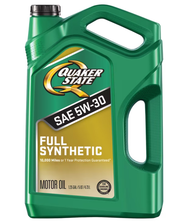 BEST SELLER (2 pack) Quaker State Full Synthetic 5W-30 Motor Oil, 5-Quart