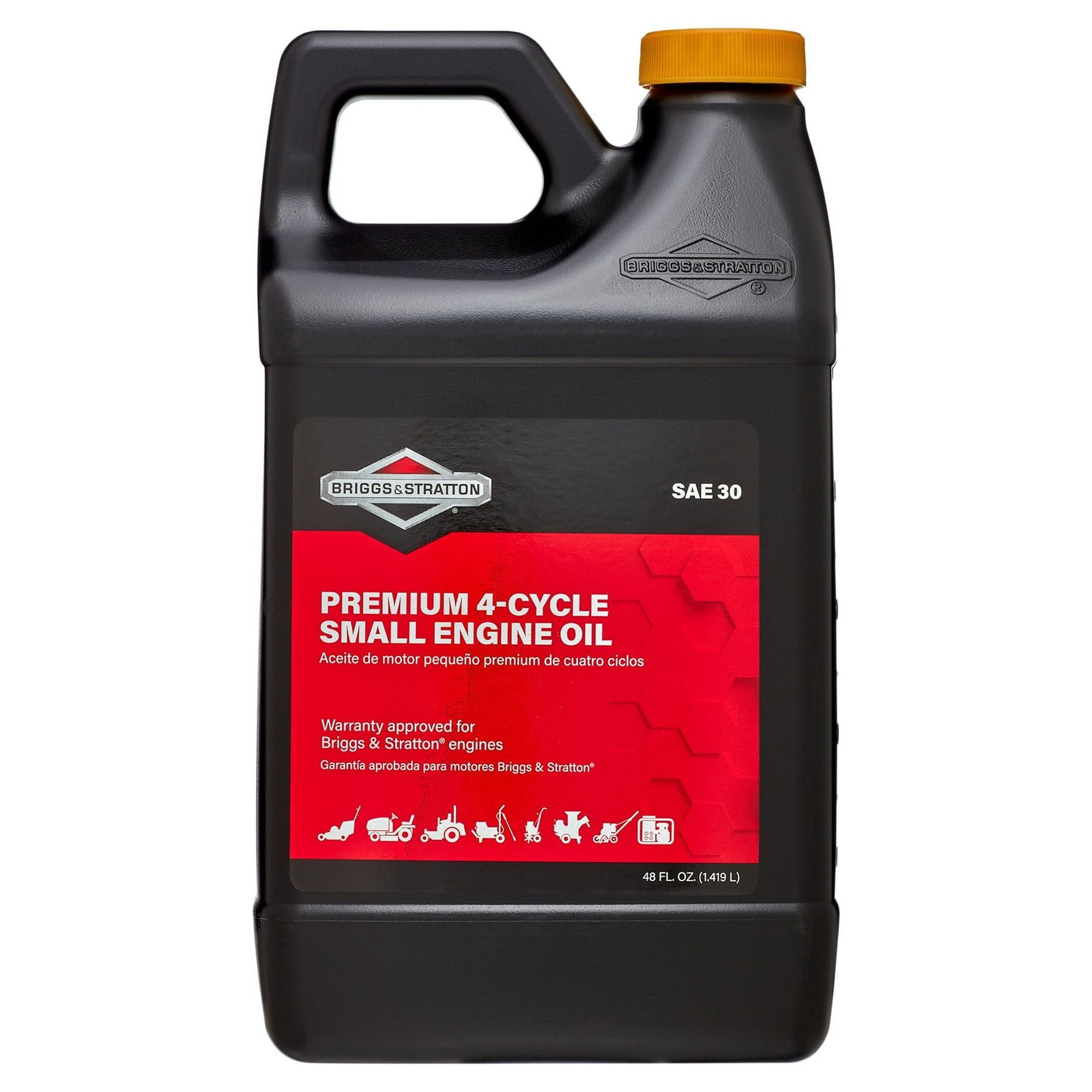 4-Cycle 48 Oz Oil SAE-30 for Small Engines pack of 2