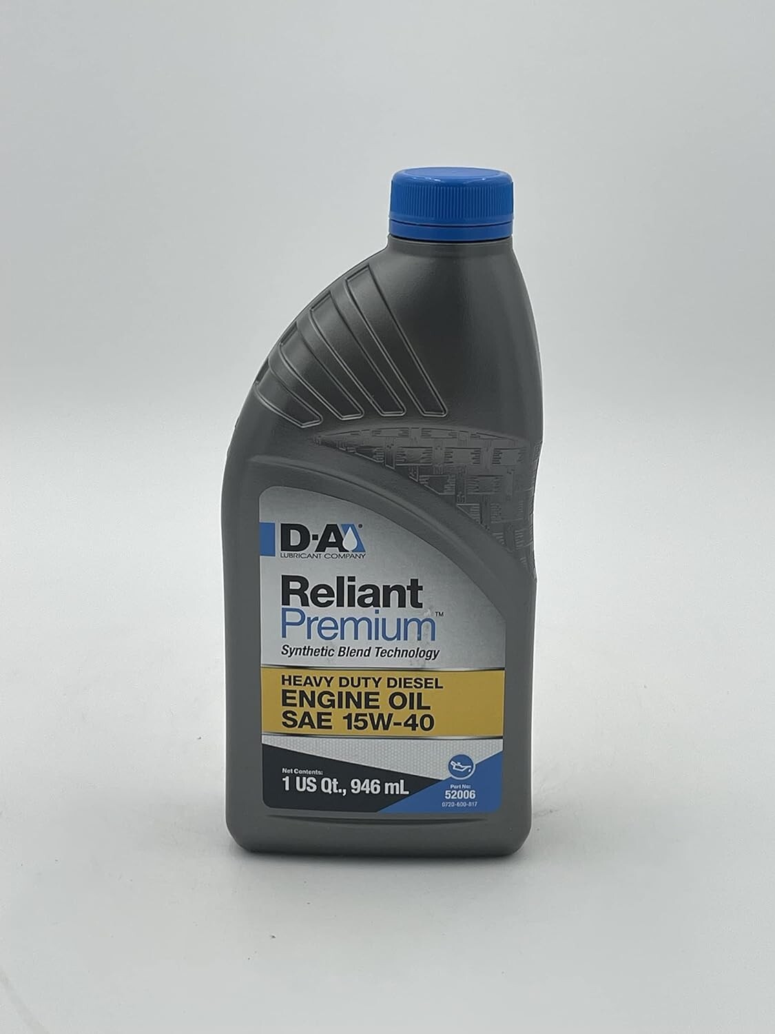 D-A LUBRICANT 52106 Heavy Duty Engine Oil SAE 15W-40, CK-4, (2 PACK) Diesel