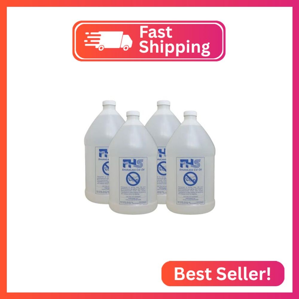 FHS Smokeless Motor Oil (HVY) (4Gal/16Qts) – High-Performance Engine Oil w/Propr