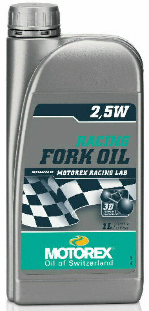 Motorex 154035 2.5W Low FrIction Racing Fork Oil 1 Liter