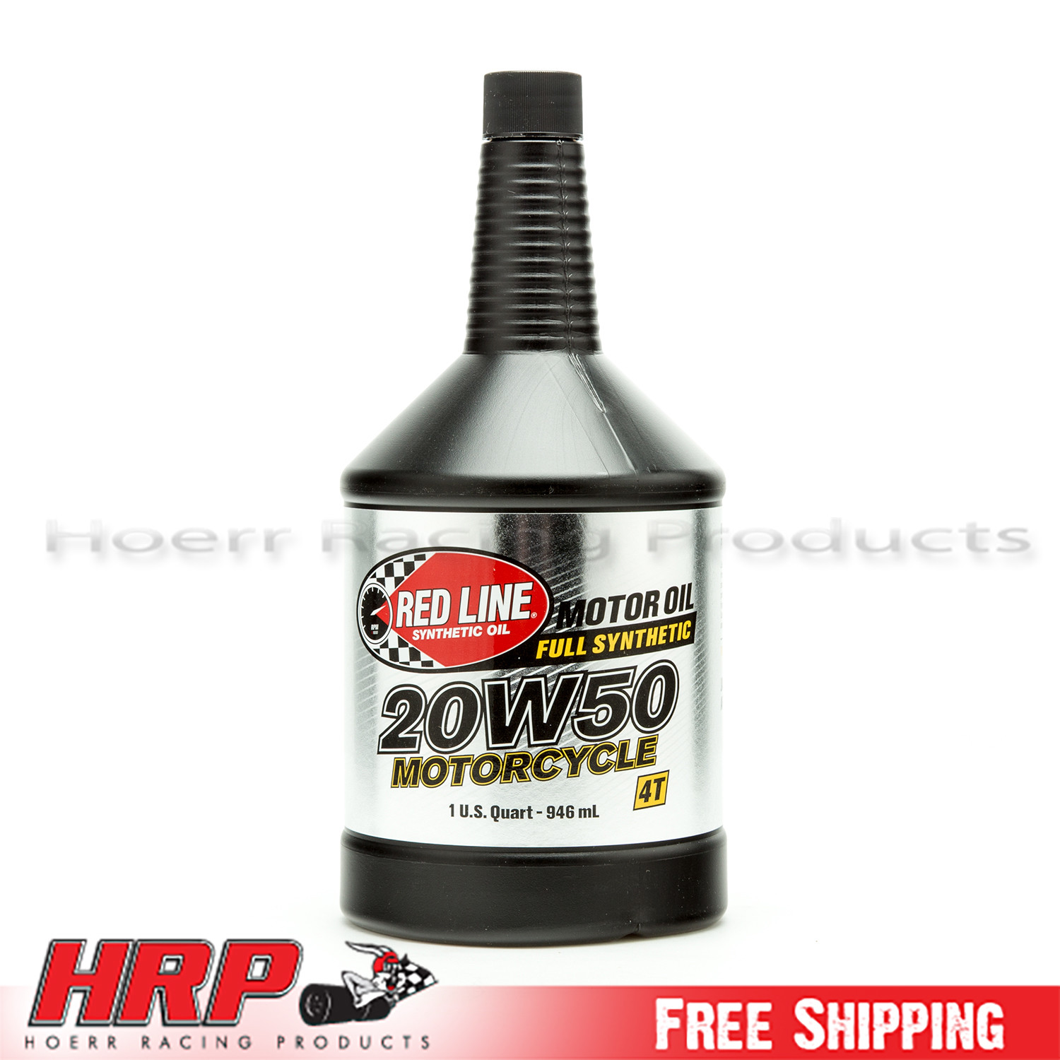 Red Line 42504 20W50 Synthetic Motorcycle Oil – 1 Quart