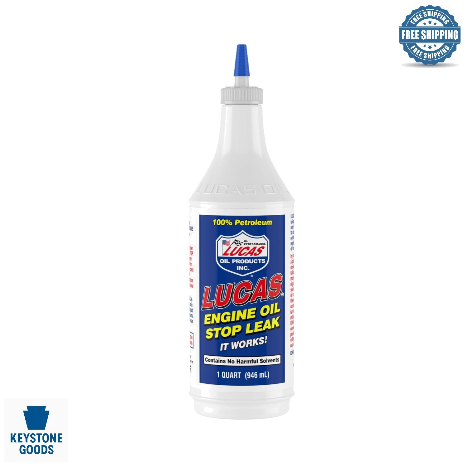 Lucas 10278 Engine Oil Stop Leak, 1 Quart – Seal Conditioner & Leak Repair