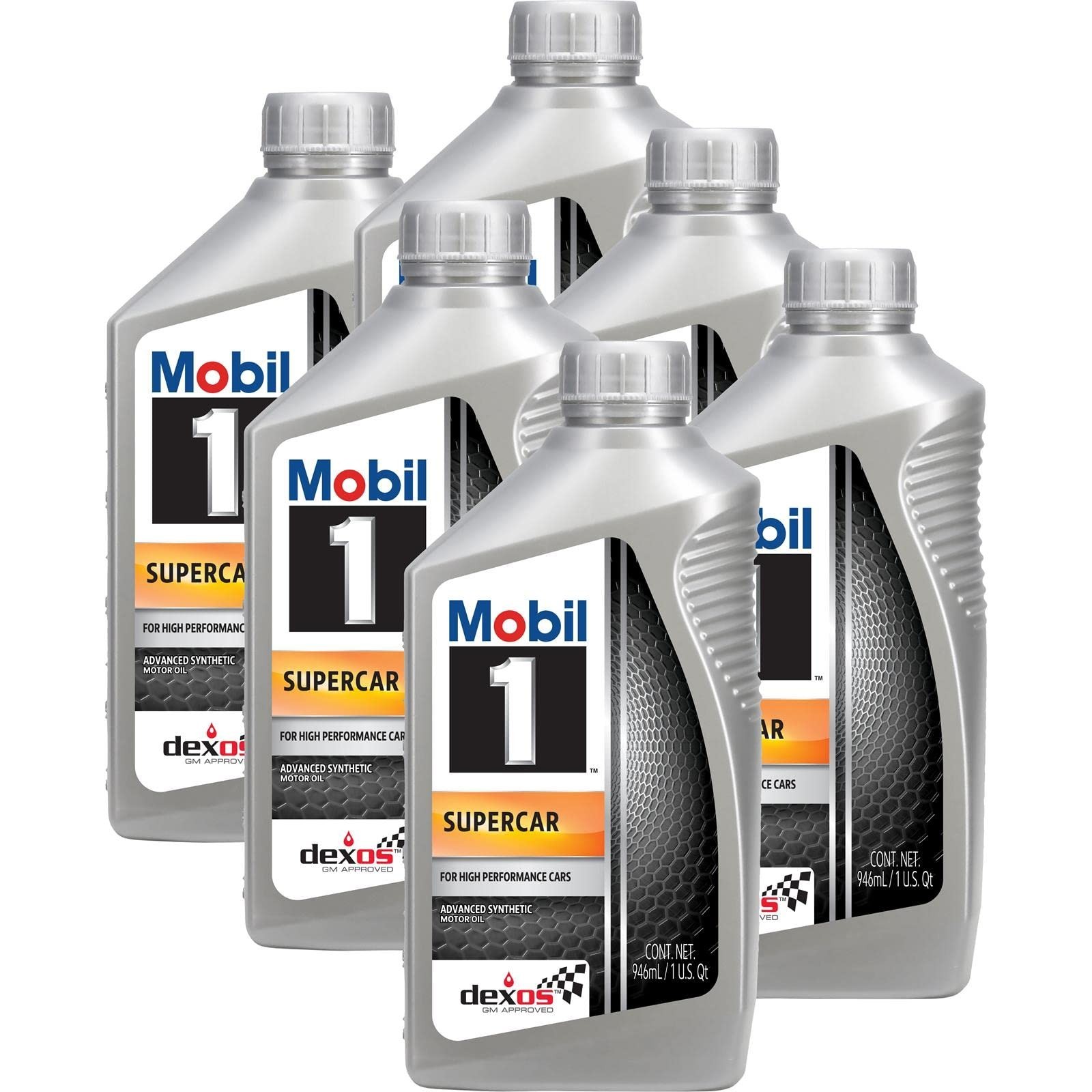 Full Synthetic 5W-50 Motor Oil for Super Cars – 6 Quarts, High Performance Oil