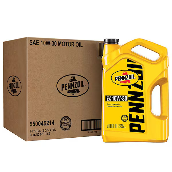 SAE 10W-30 Motor Oil 5 qt.