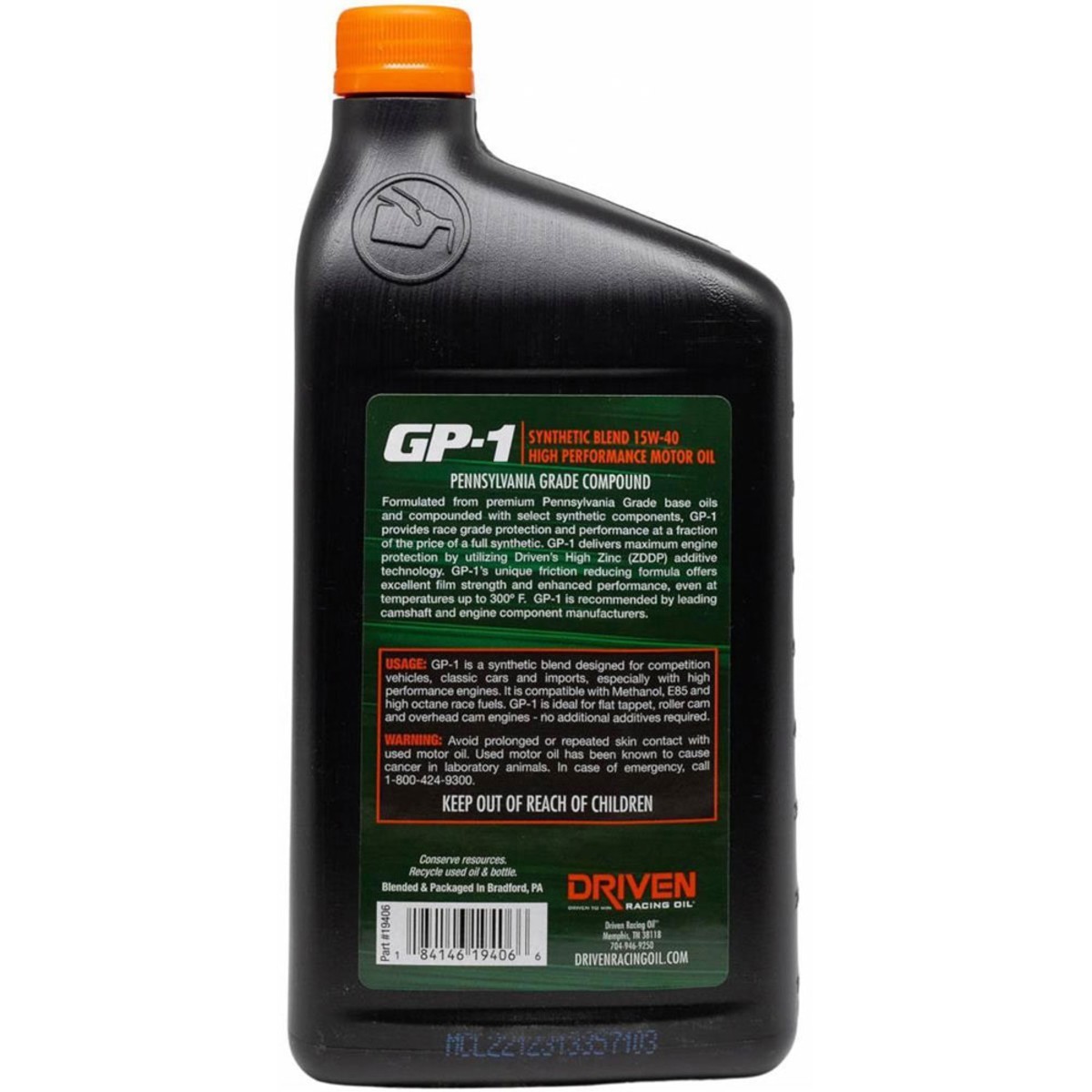 19406 Driven Motor Oil