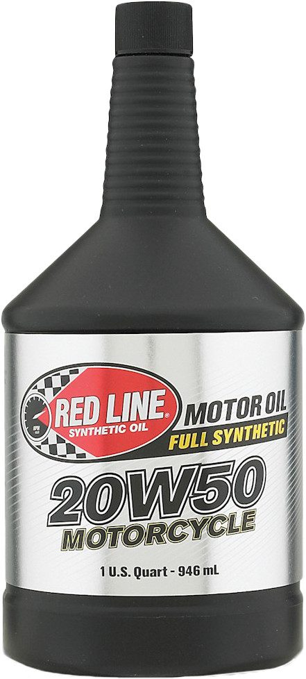Red Line 20W50 4T Motor Oil Ester Base 1 Qt Harley Davidson Touring Softail