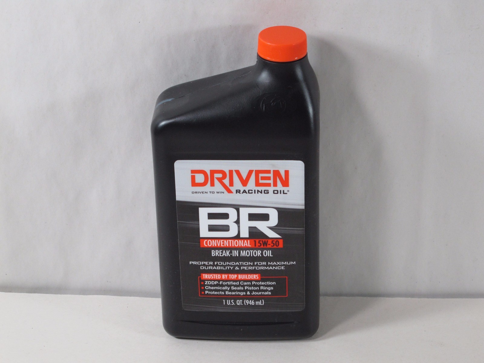 BR 15W-50 Conventional Break-In Oil Driven 00106 1-Qt