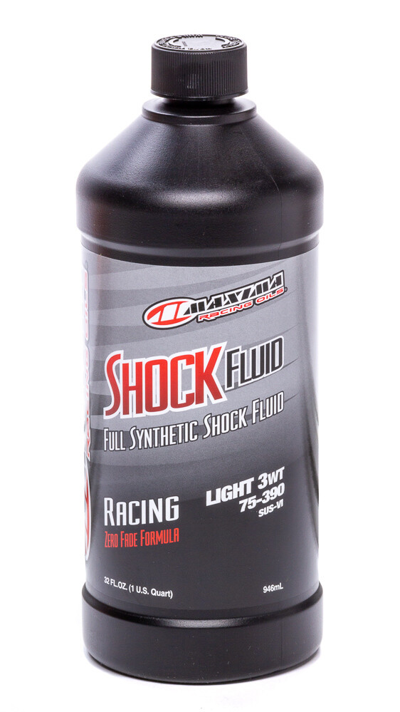 Maxima Racing Oils 50-57901 Synthetic Light Shock Oil 3 wt. Suspension Fluid 1Qt