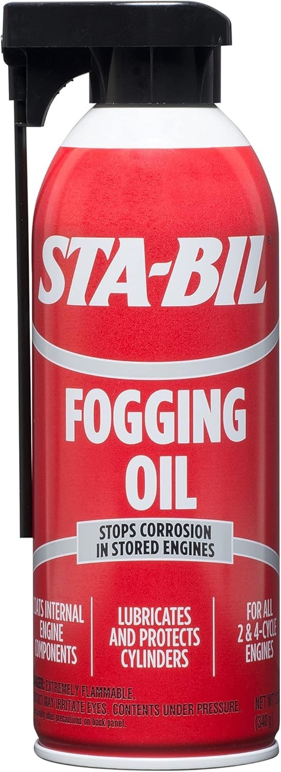 STA-BIL Fogging Oil – Universal Fit for 2 & 4 Cycle Engines – 12 oz. Can