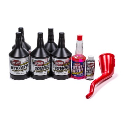 Redline Oil 90220, UTV/ATV 10W50 PowerPack Motor Oil Kit