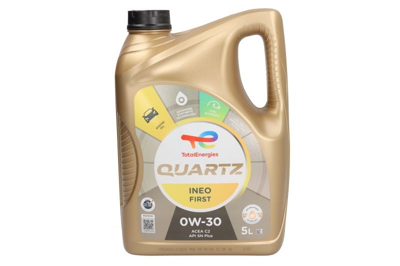 For TOTALENERGIES QUARTZ INEO FIRST 0W30 5L Engine Oil 0W30 5L Quartz INEO 2220