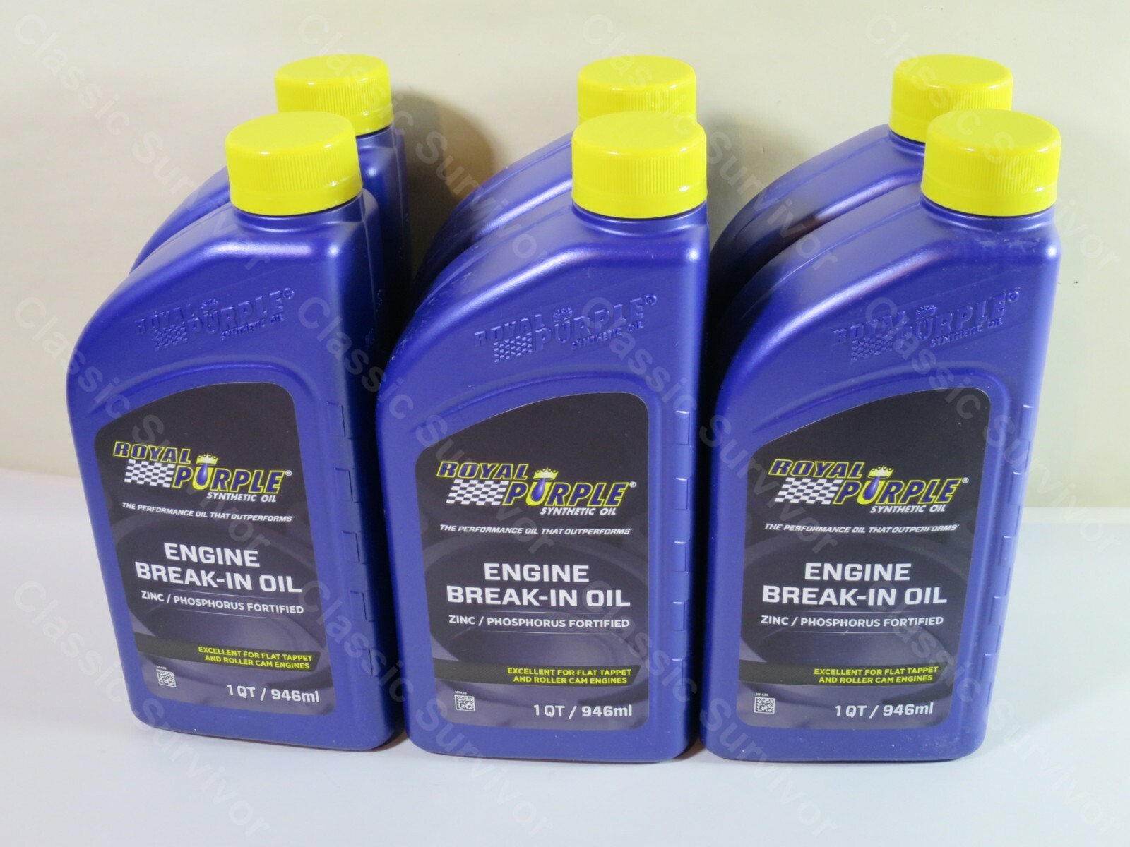 Royal Purple 11487 Engine Break In Oil 10W30 Pack of 6 Quarts