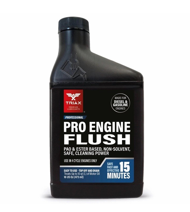 Engine Flush 16 oz 473 ml TRIAX Pro Oil-Based Deep Clean Motor Removes Sludge