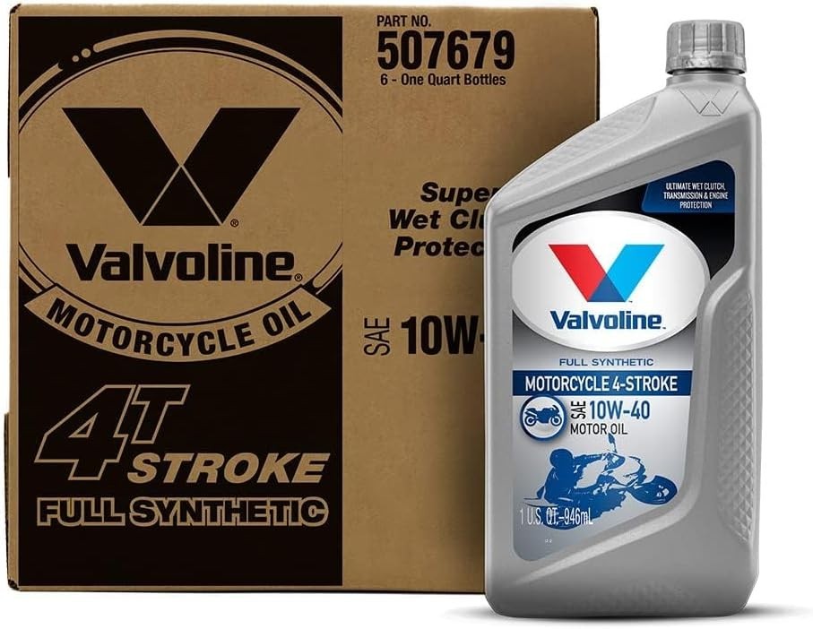 Full Synthetic Motor Oil for Scooters, 6 Bottles