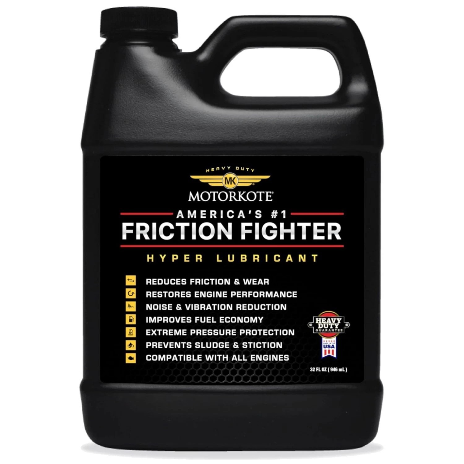 Motorkote Hyper Lubricant Engine Treatment -32oz//