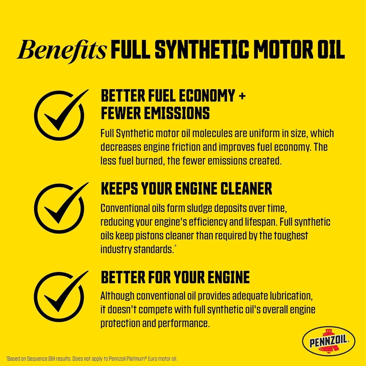 Pennzoil Ultra Platinum 0W-40 Full Synthetic Oil 1Qt 6pk…(a19.5)