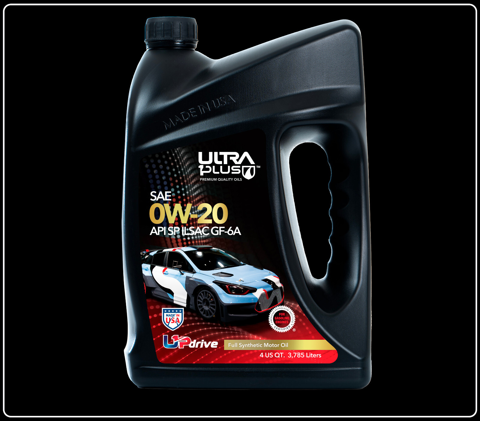 Ultra1Plus SAE 0W-20 Full Synthetic Motor Oil API SP ILSAC GF-6A (1 Gal – 4 QTS)