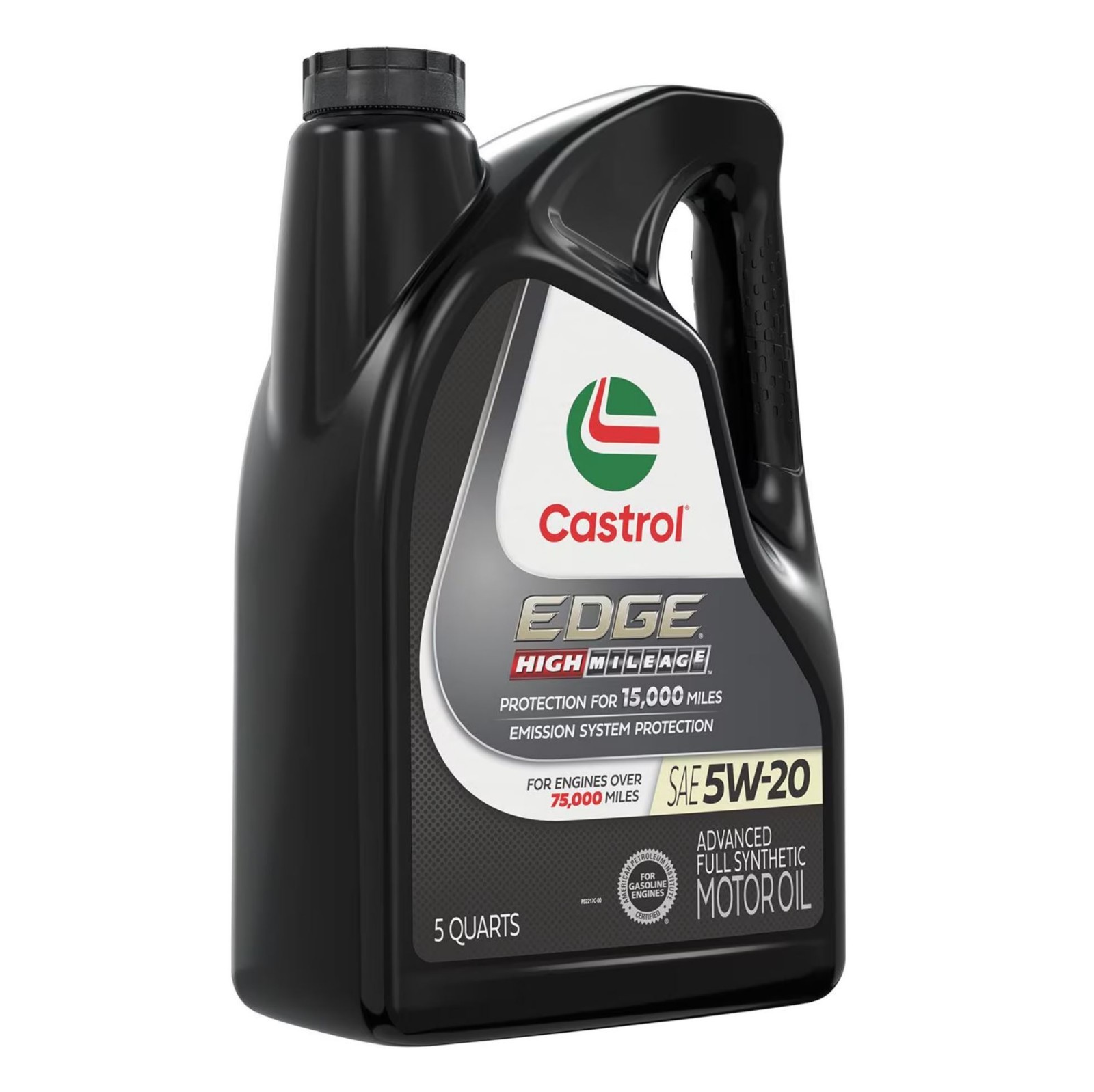 2 Pack Castrol EDGE High Mileage Full Synthetic 5W-20 Engine Oil 5 Quart