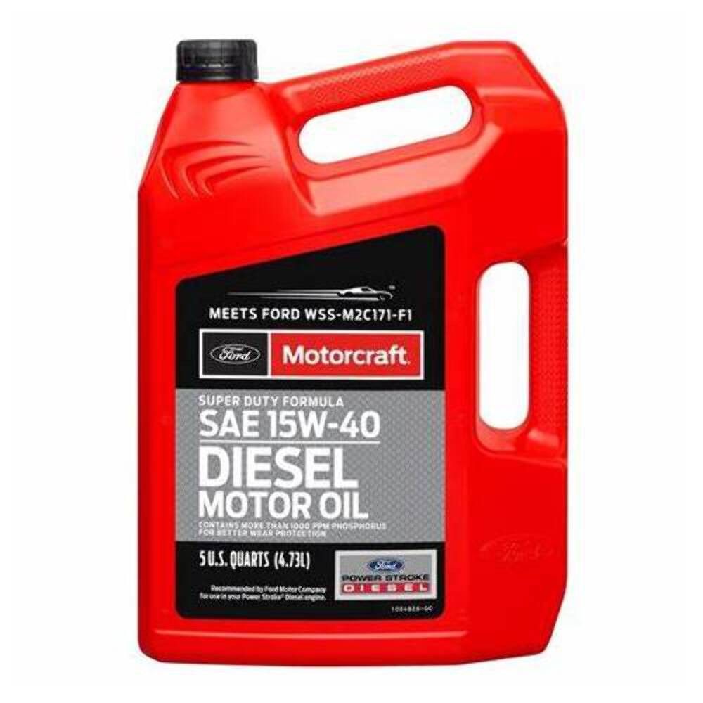Motorcraft Heavy-Duty Motor Oil Diesel SAE 15W-40 5Qt