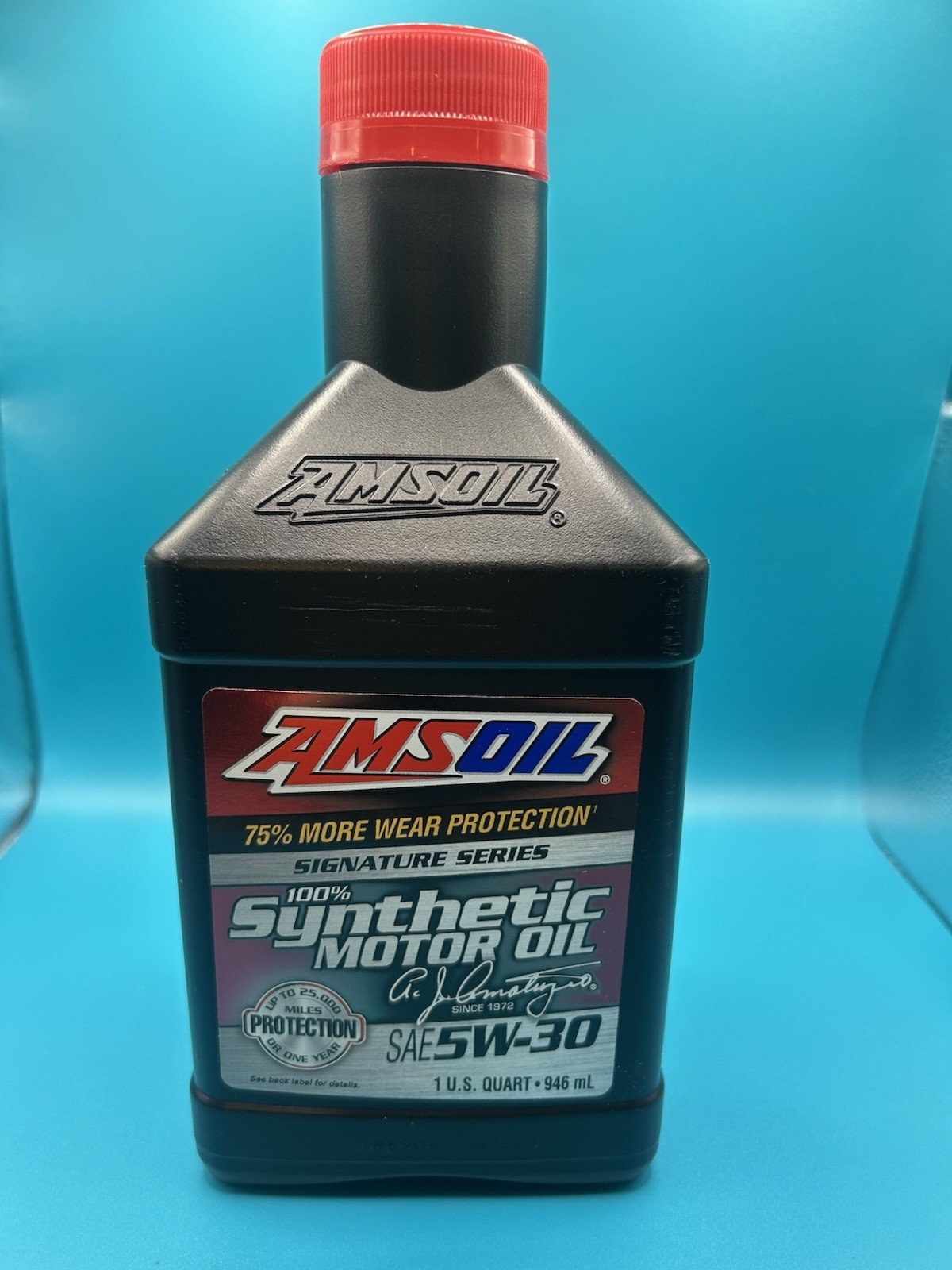 AMSOIL Signature Series 5W-30 Synthetic Motor Oil – 1 US Quart – 946 ml