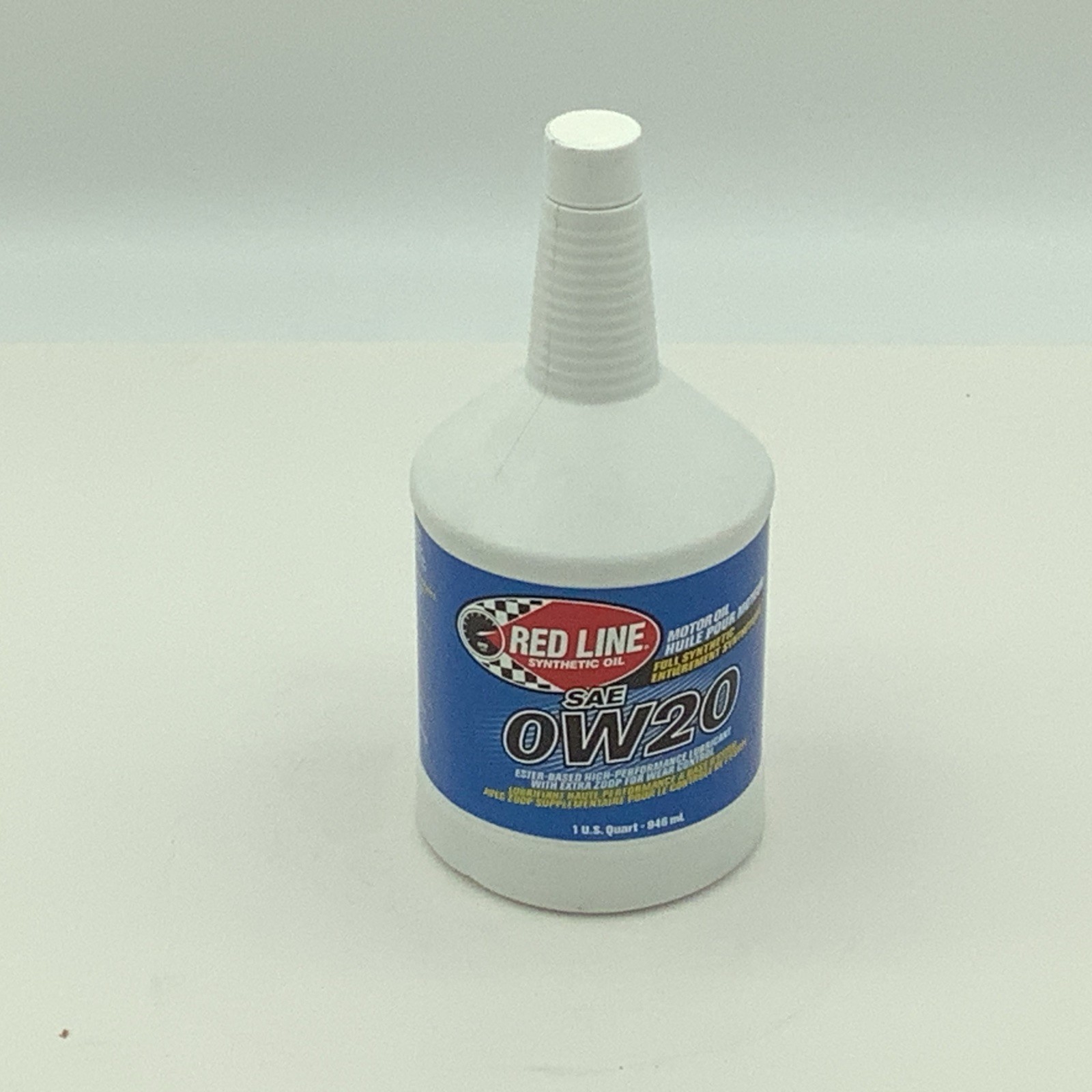 Red Line Motor Oil – 0W20 – Synthetic – 1 qt – Each