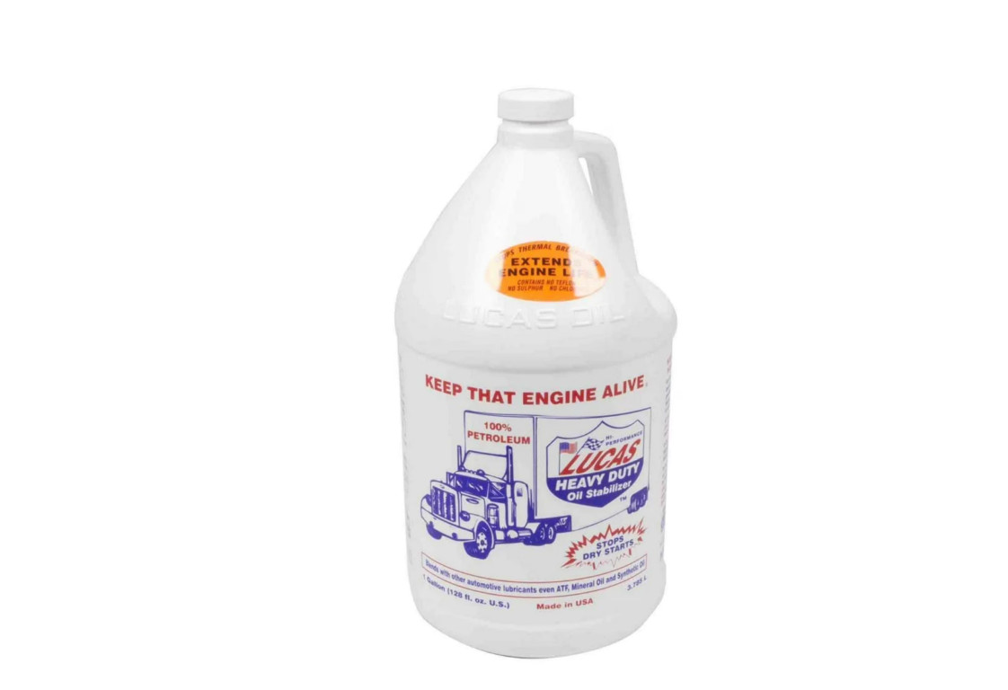 Lucas Oil 10002 Heavy Duty Oil Stabilizer One Gallon Automotive Additive