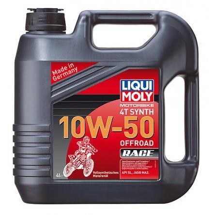 Liqui Moly 4T Synthetic Offroad Race Motor Oil – 10W-50 – 4L Motorcycle ATV/UTV
