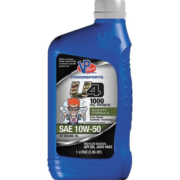 VP Racing U4-1000 10W50 Full Synthetic Oil | VP7180503
