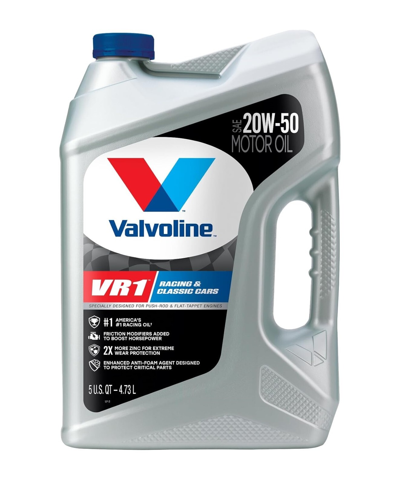 Valvoline VR1 Racing SAE 20W-50 Motor Oil 5qt 881172