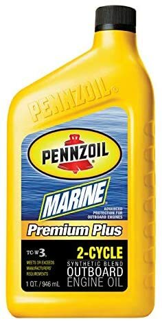 PENNZOIL Marine TC-W3 2 Cycle Engine Motor Oil (6 Quarts)