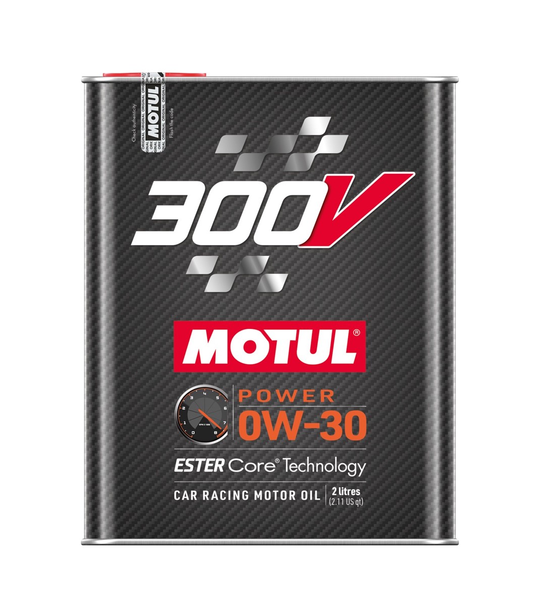 Motul Usa Mtl110856 300V Power Oil 0W30 2 Liter Motor Oil, 300V Power, 0W30, Syn