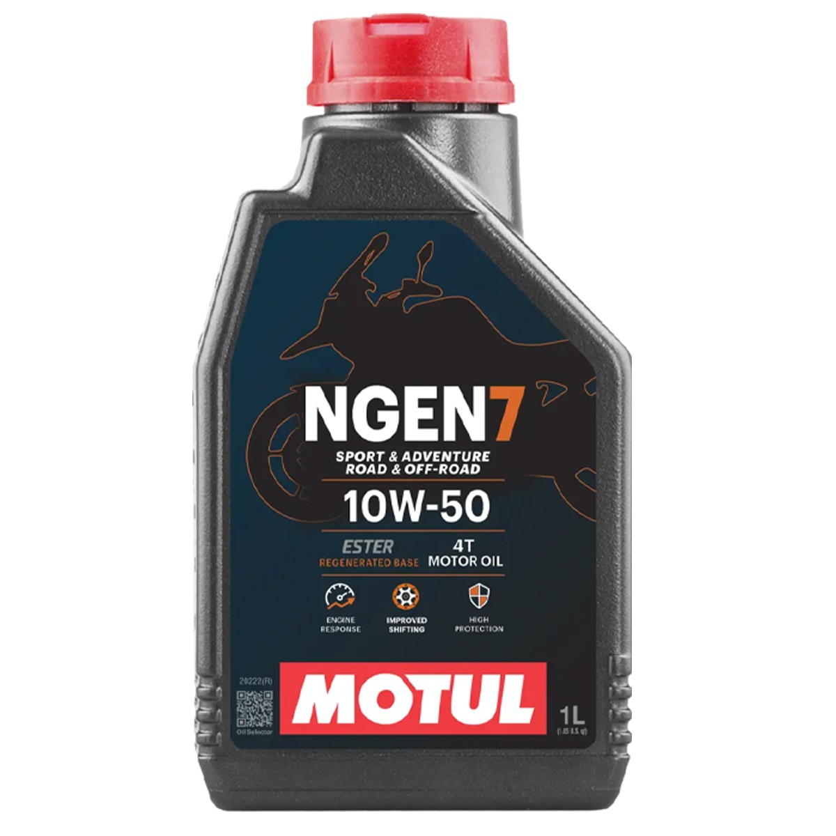 Maintenance Kit 4L Motul NGEN7 10W50 for Triumph Speed Triple EFI 885 1997-1999