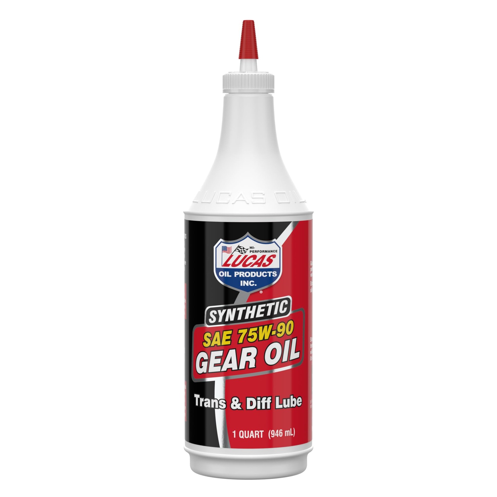 Synthetic Gear Oil 1 Quart SAE 75W90 Transmission Differential Fluid