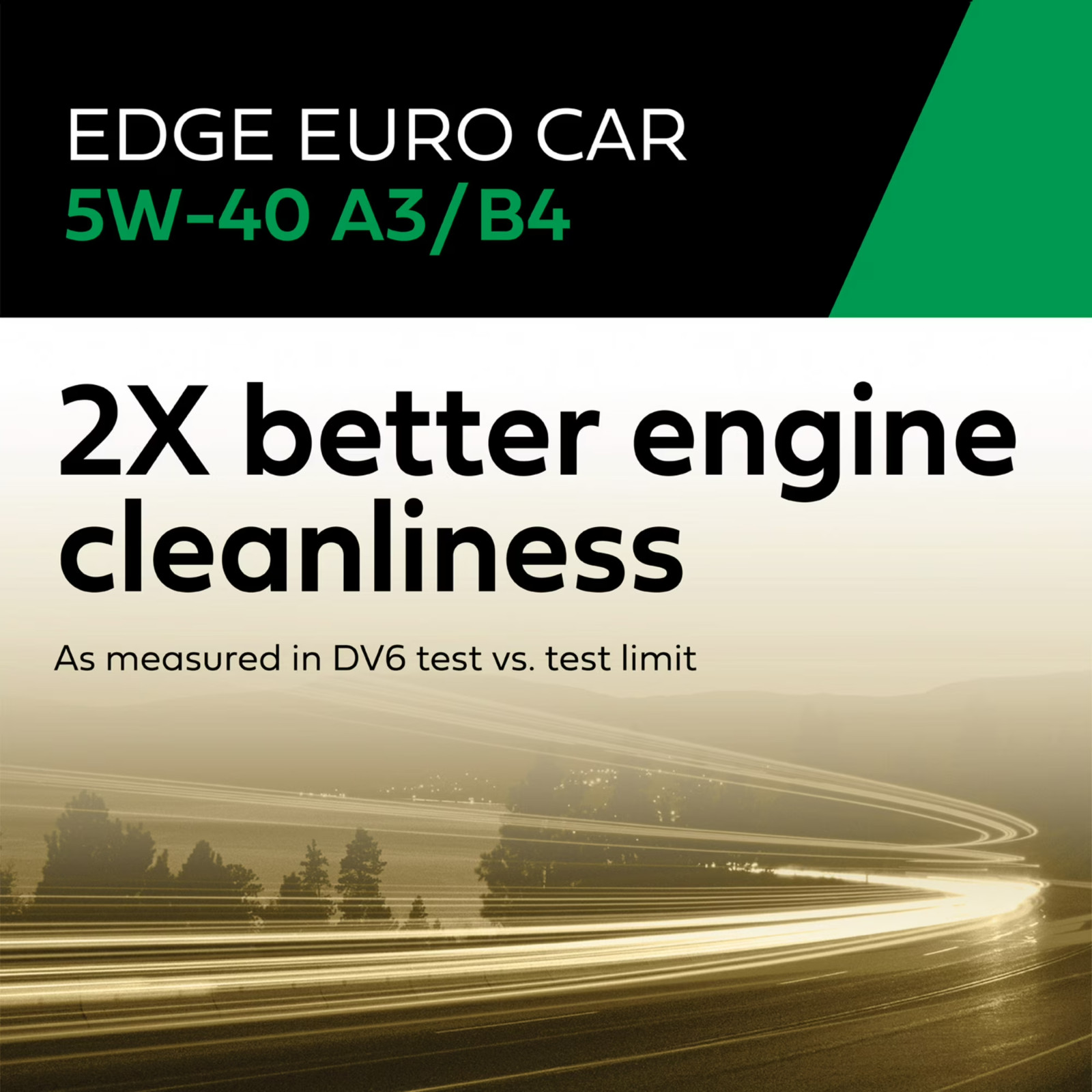 2 pack Castrol EDGE Euro 5W-40 A3/B4 Advanced Full Synthetic Motor Oil, 5 Qt