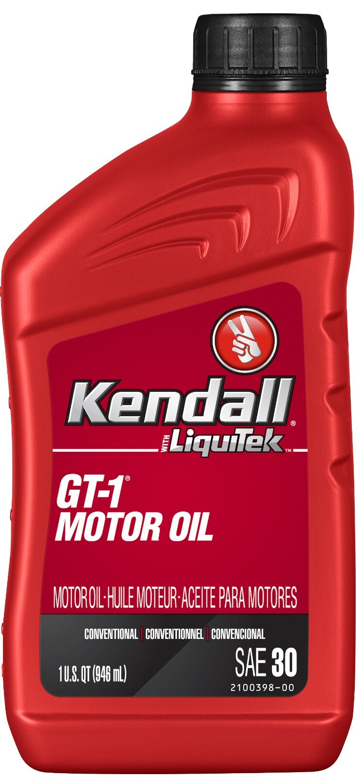 Kendall LiquiTek SAE 30W GT-1 Motor Oil; Case of 12 – 1 Quart Bottles