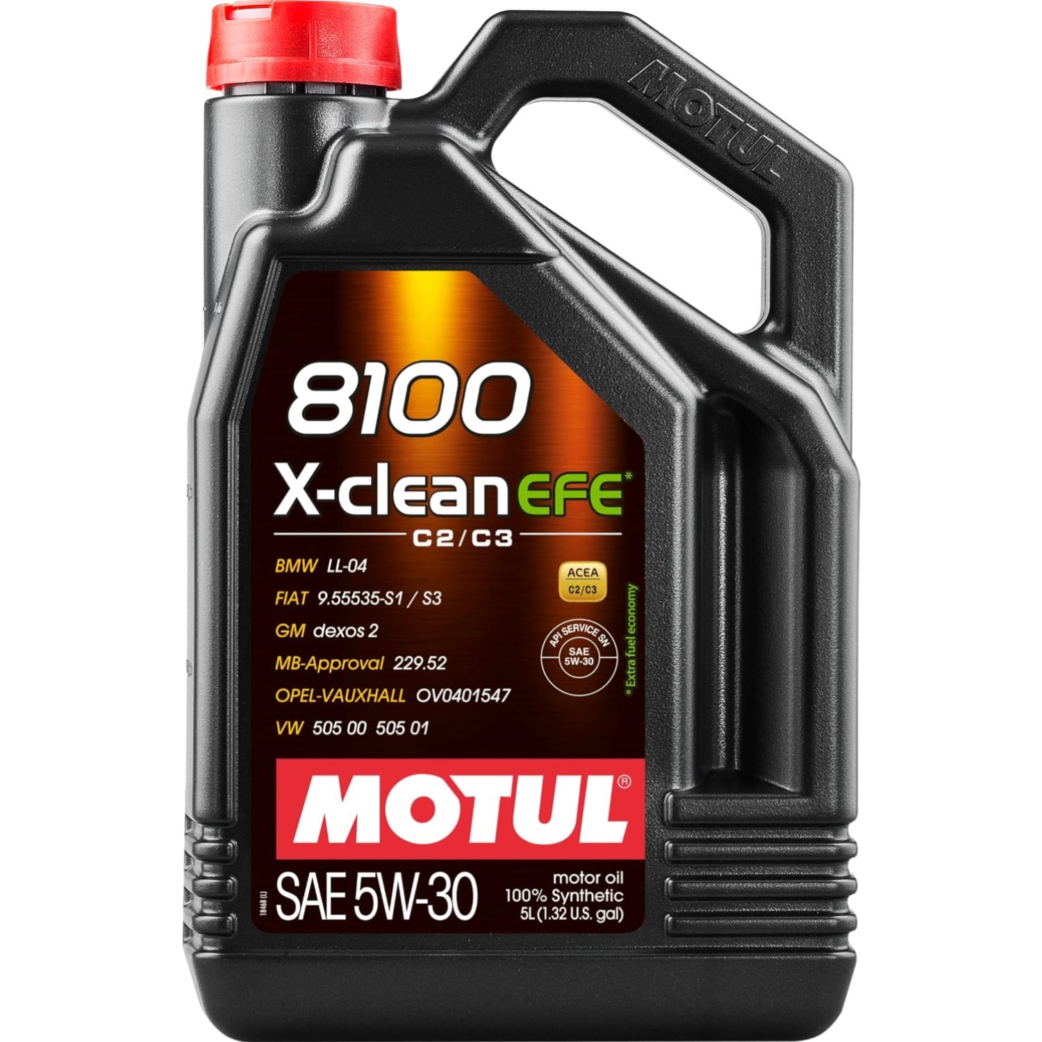 8100 X-clean EFE 5W-30 Full Synthetic Motor Oil | Fuel Economy Formula, Helps…
