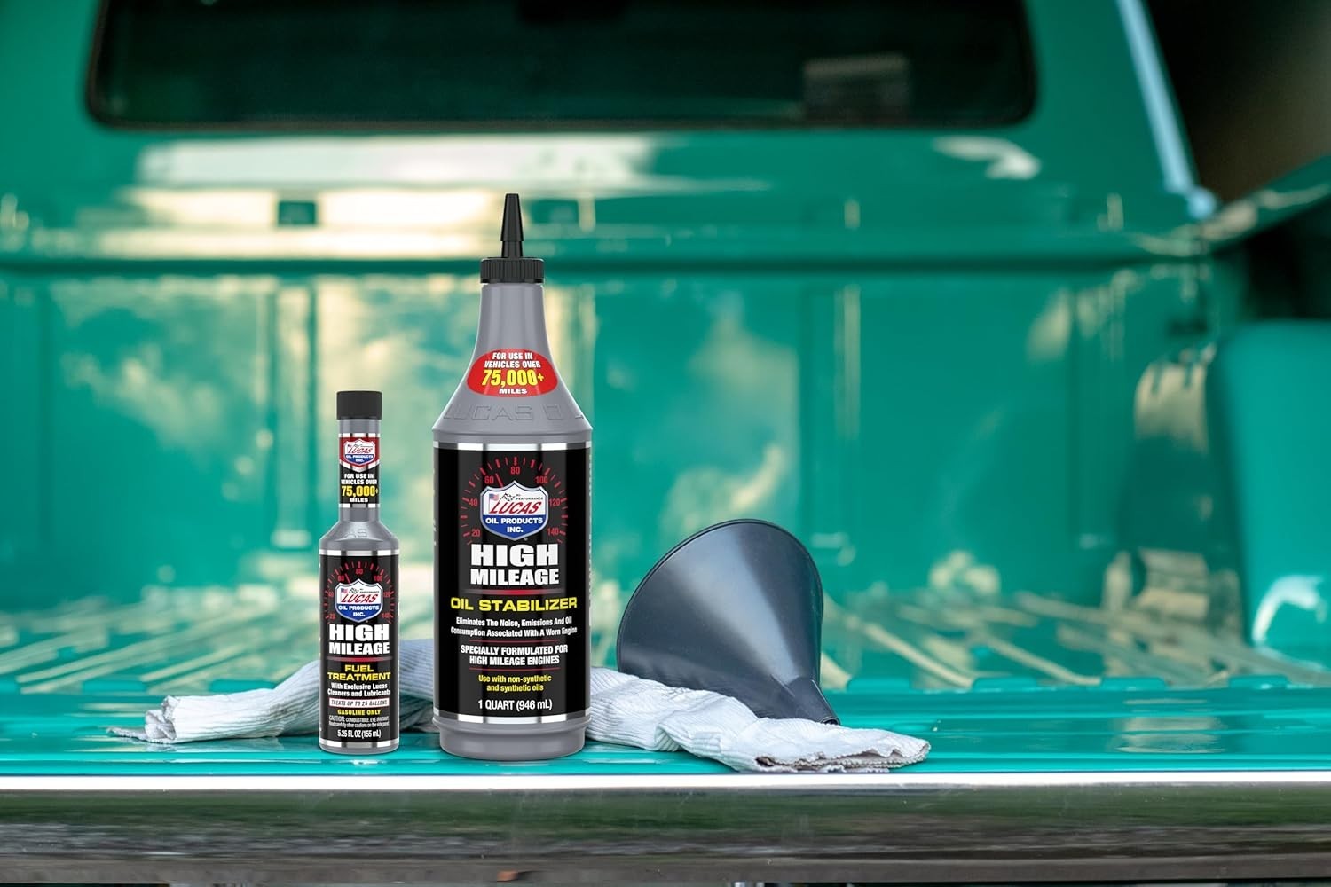 1 Quart Lucas Oil High Mileage Stabilizer – Ultimate Engine Protection Solution