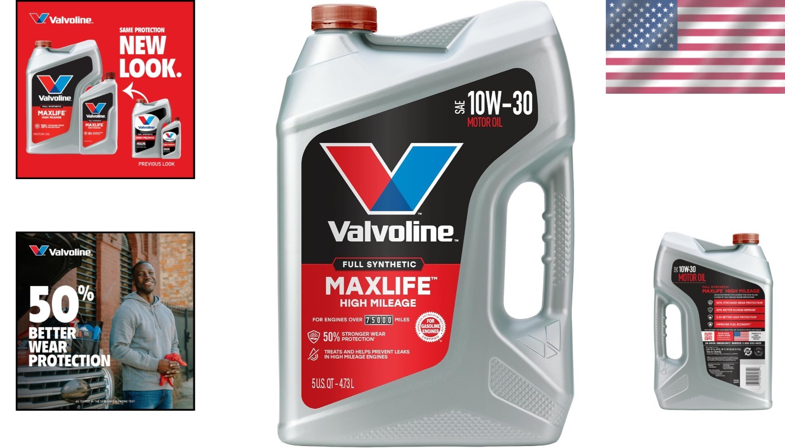 Full Synthetic Motor Oil 10W-30 – 5 Quarts
