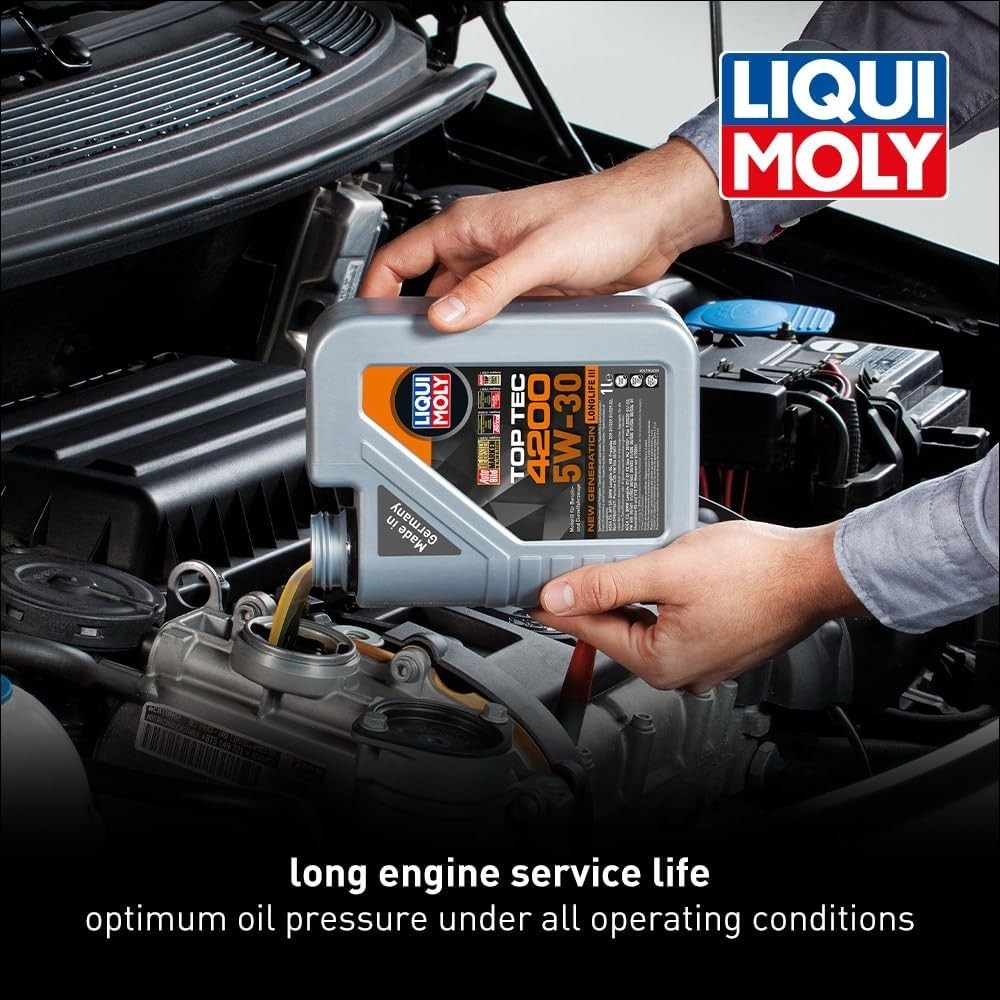 NEW! Liqui Moly 5W-30 1L 4200 Top Tec Full Synthetic Motor Oil 2004 Free Ships