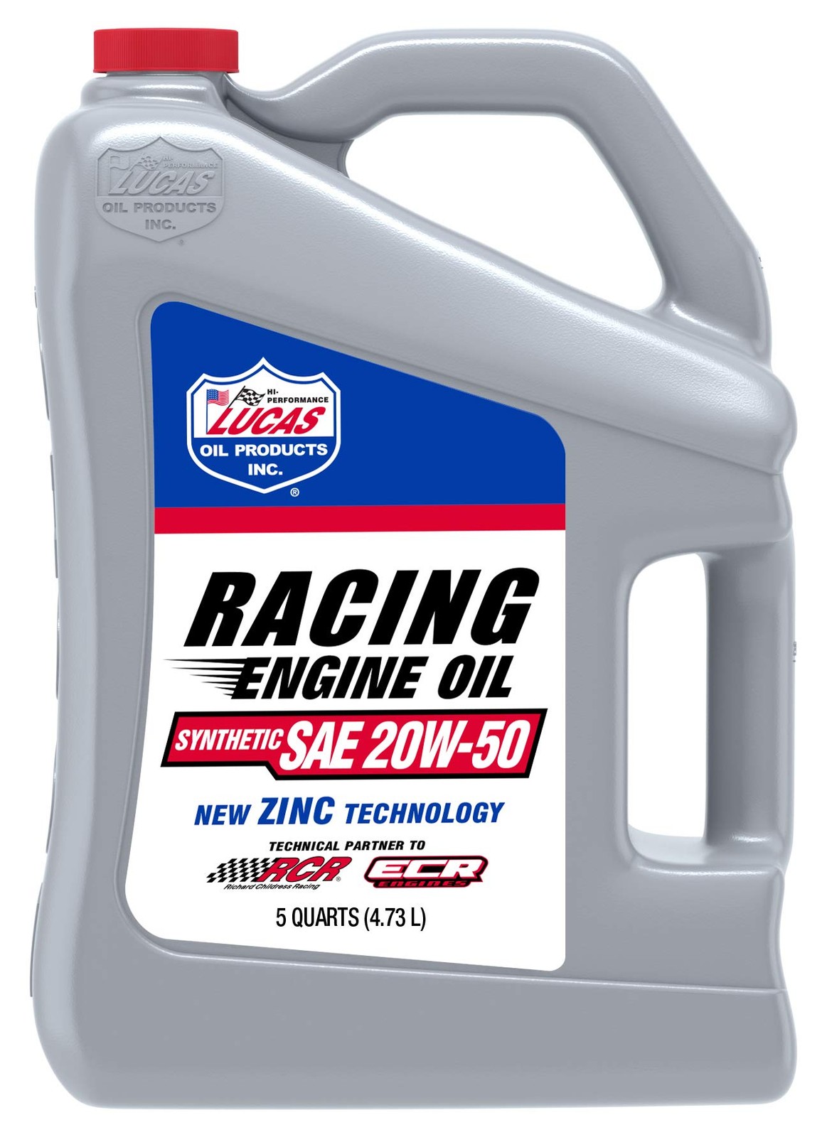 Synthetic 20W50 Racing Engine Oil 5 Quart for High Performance Vehicles