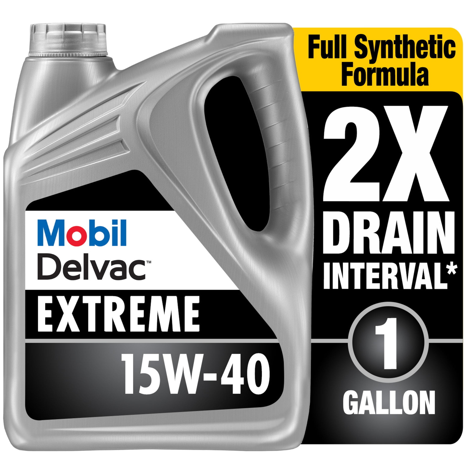 Mobil Delvac Extreme Heavy Duty Full Synthetic Diesel Engine Oil 15W-40, 1 Gal