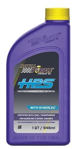 Royal Purple 36130 High Perf Street 10W30 Case of Six 1 Quart Bottles