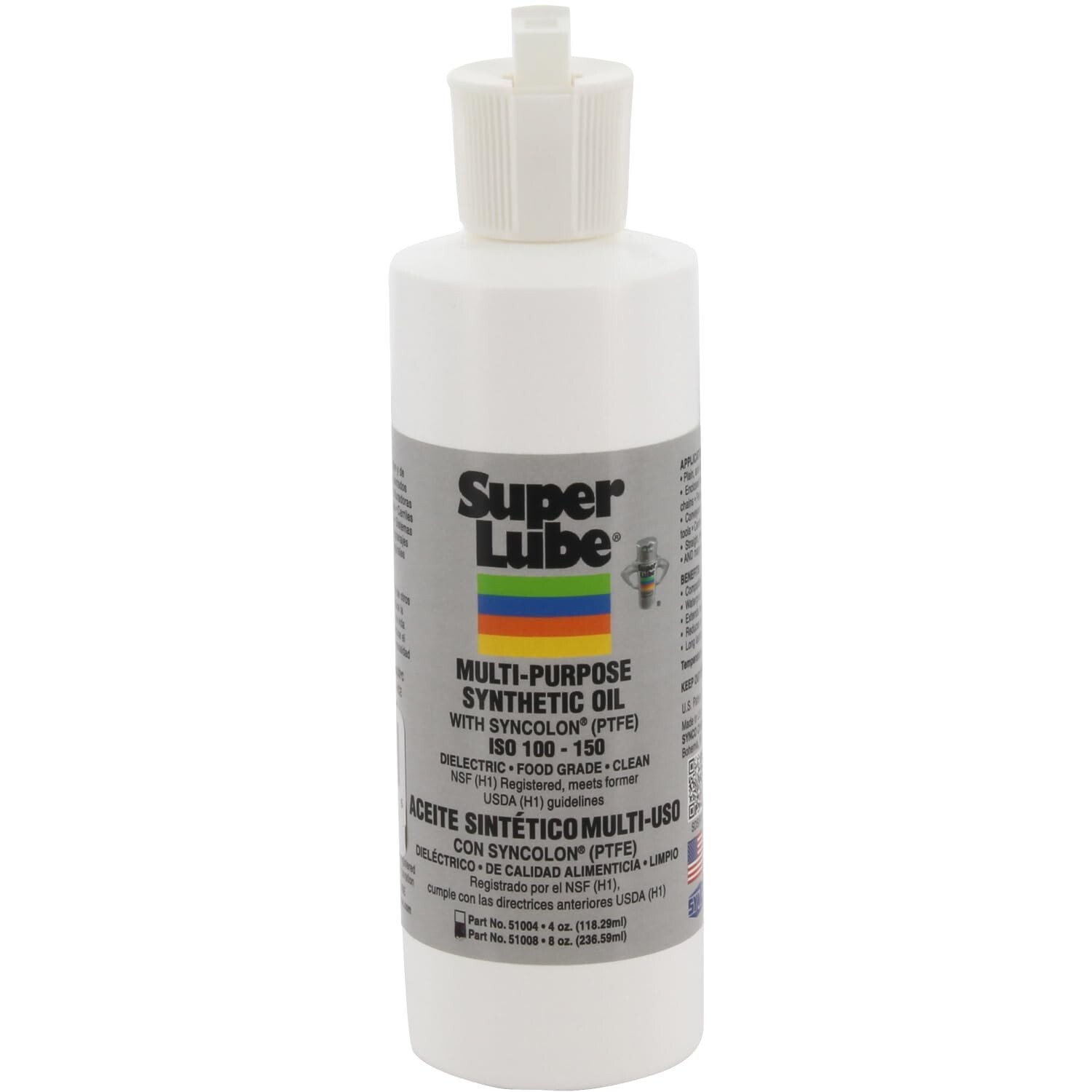 8oz Synthetic Oil – NSF Certified for Industrial Machinery Protection